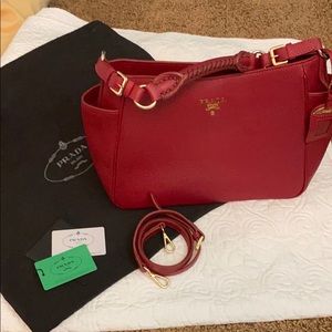 Red Satchel Bag
